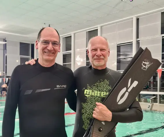 Thierry et Philippe - Encadrants Apnée SAS-AVIA