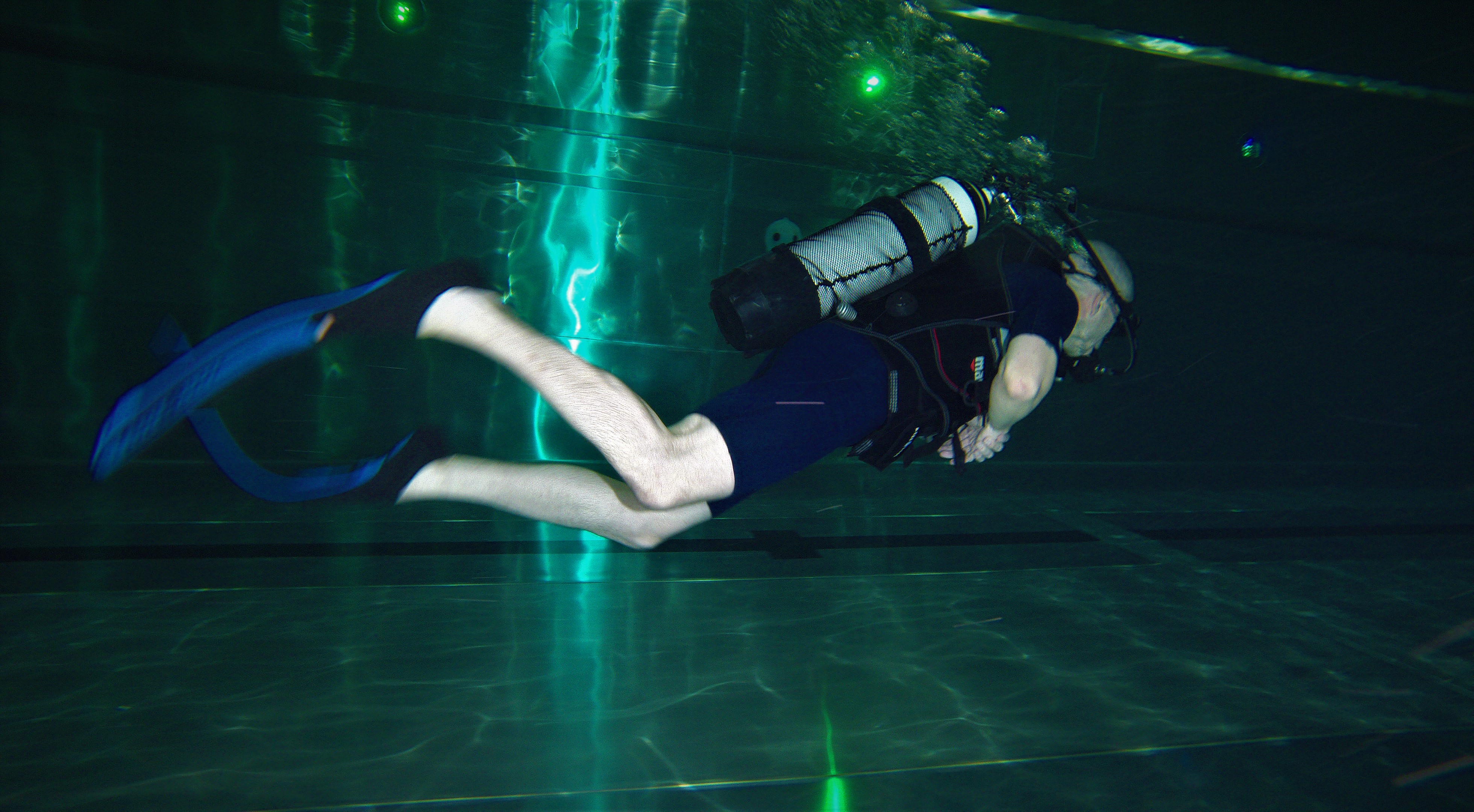 Entrainement piscine (© Daniel Depaire)