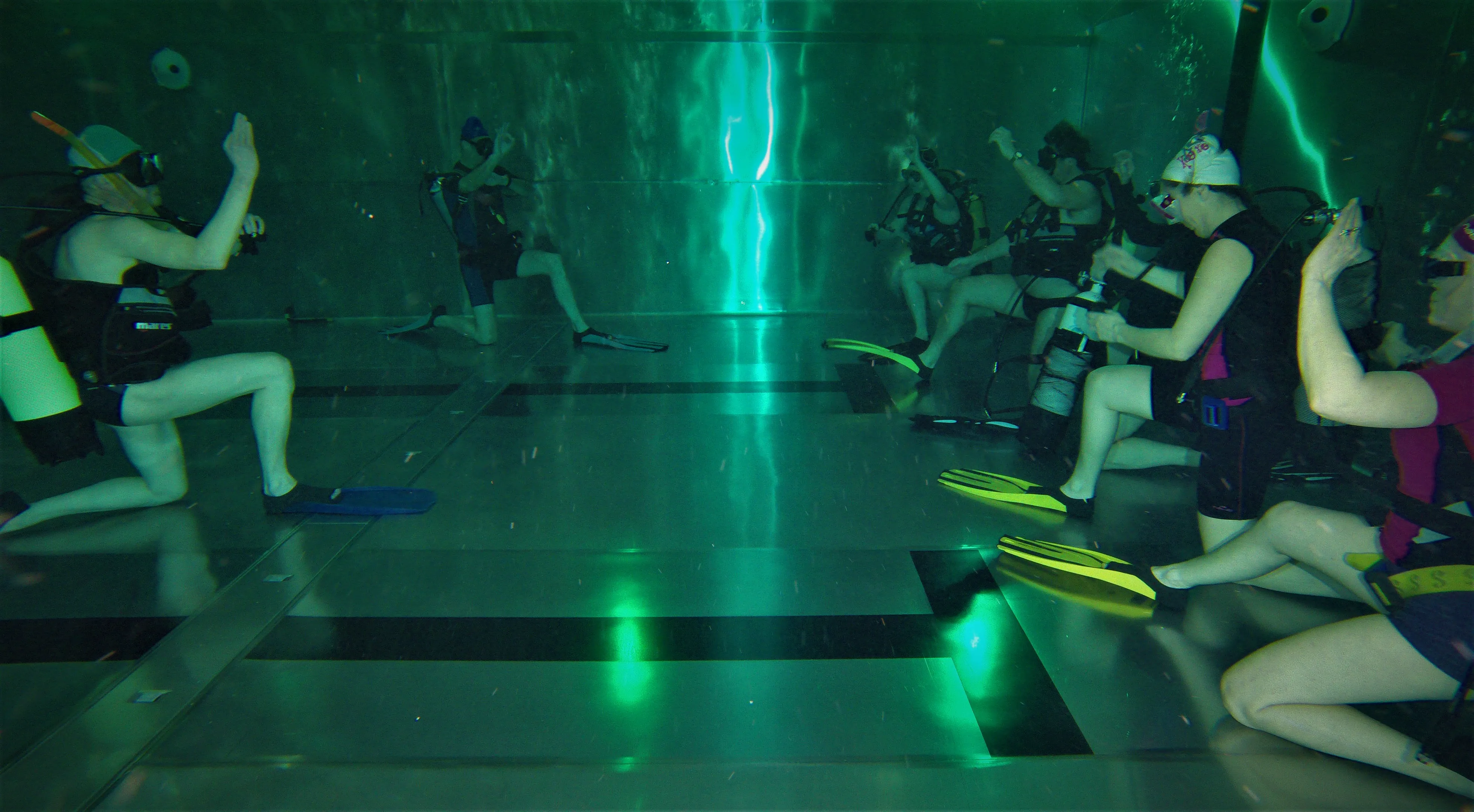 Entrainement piscine
