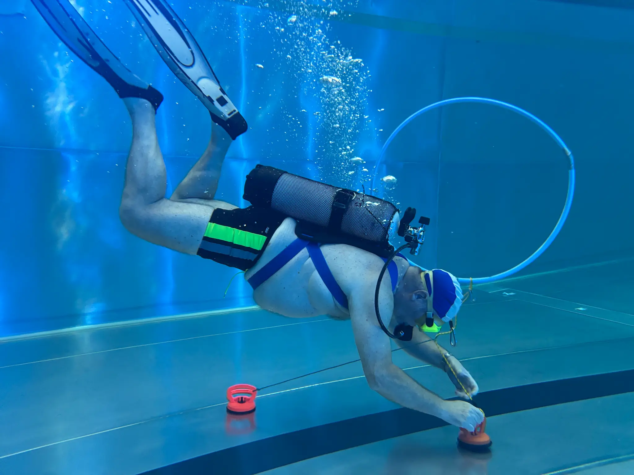 Entrainement piscine