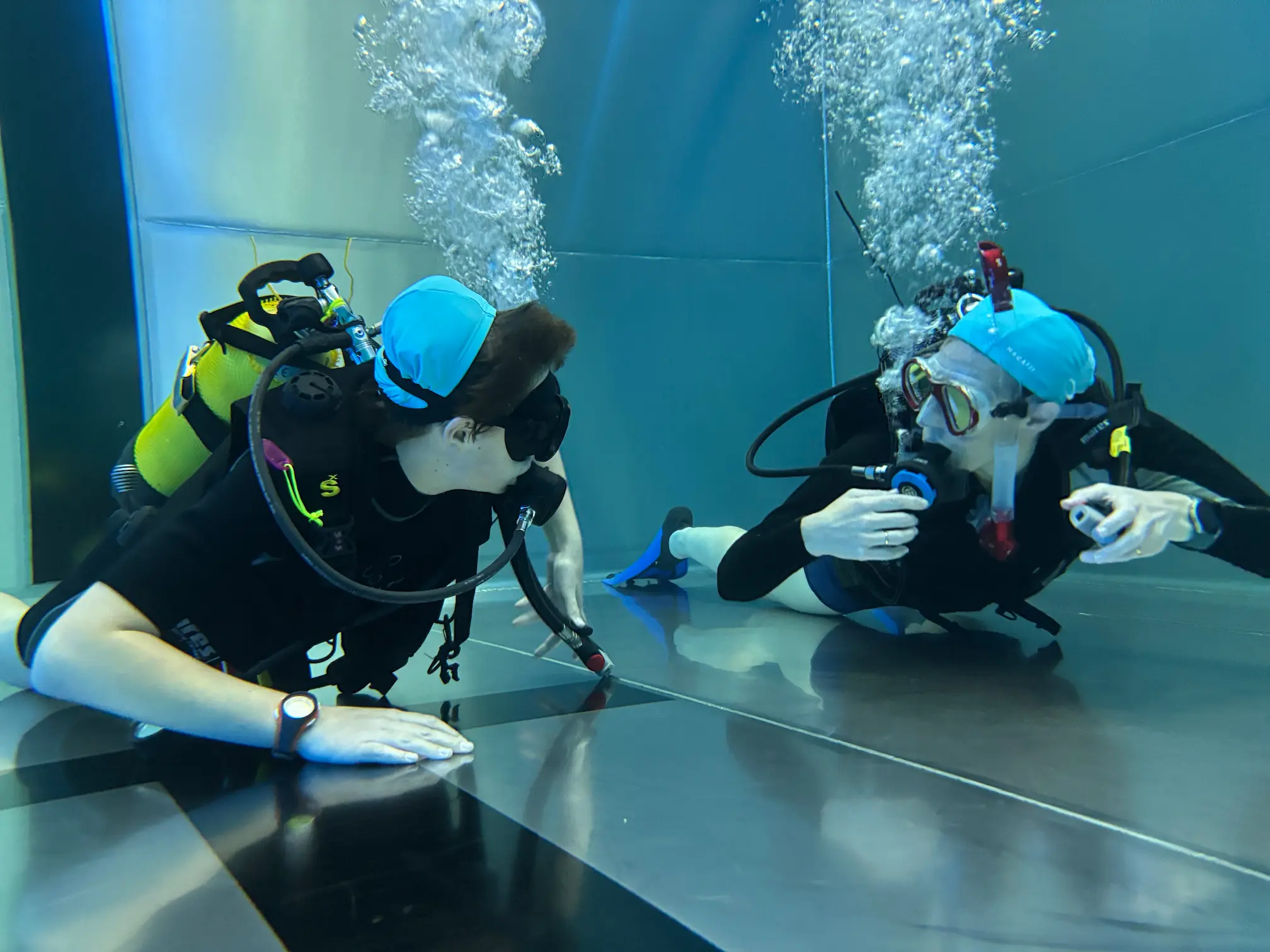 Entrainement piscine
