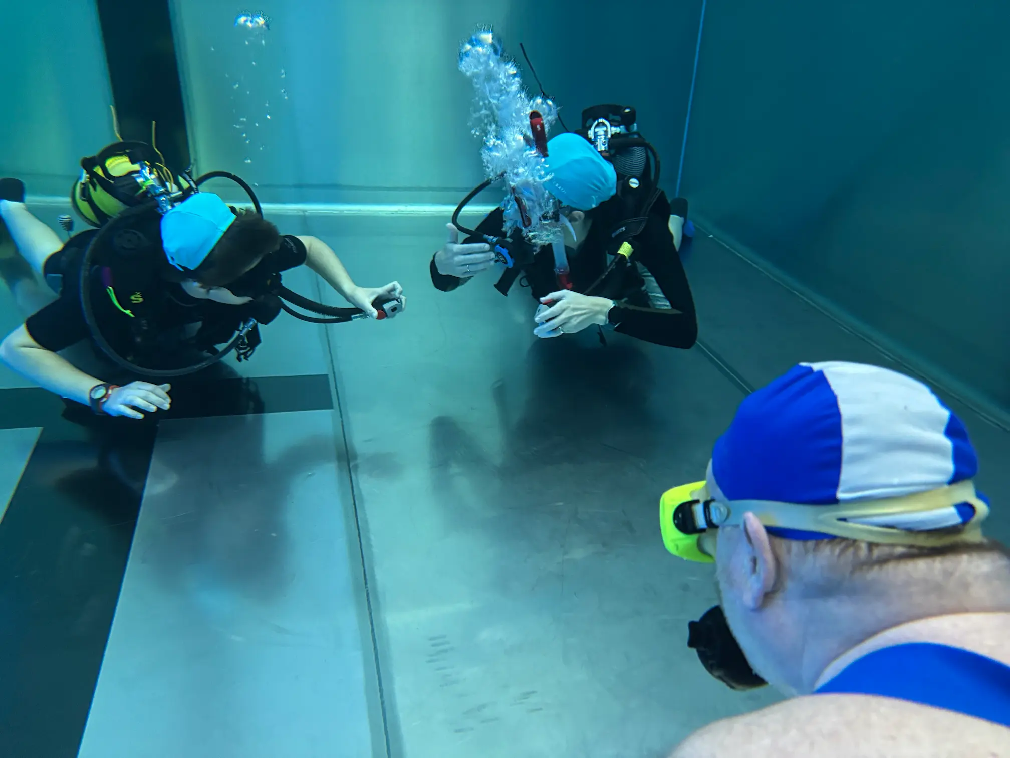 Entrainement piscine