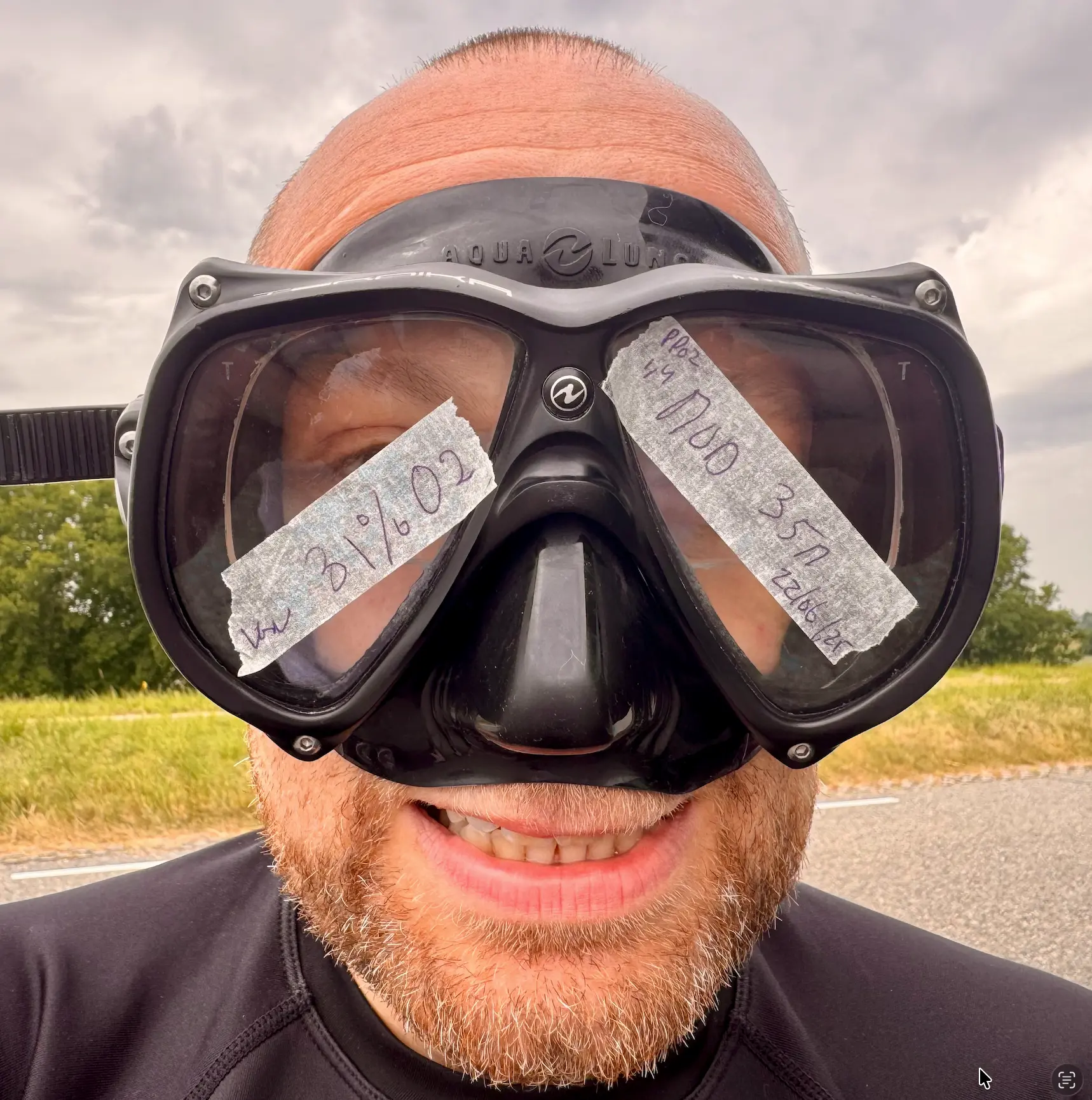 Plong&eacute;e Nitrox : marquer son matos